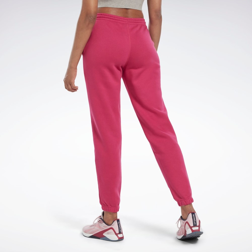 Reebok Reebok Identity Logo Fleece Joggers Semi Proud Pink | HK6810