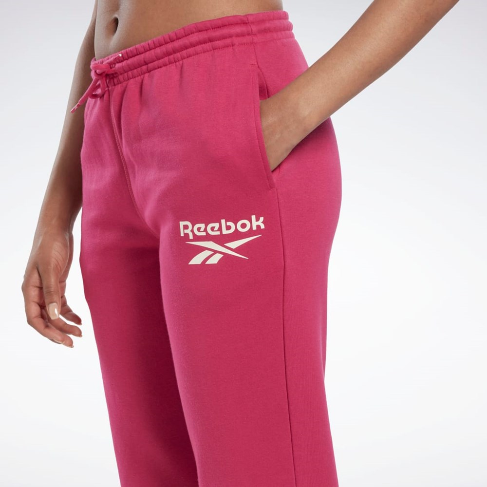 Reebok Reebok Identity Logo Fleece Joggers Semi Proud Pink | HK6810