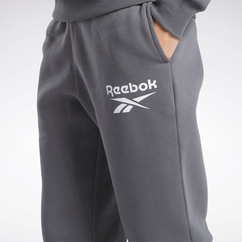 Reebok Reebok Identity Logo Fleece Joggers Pure Grey 7 | HS0103