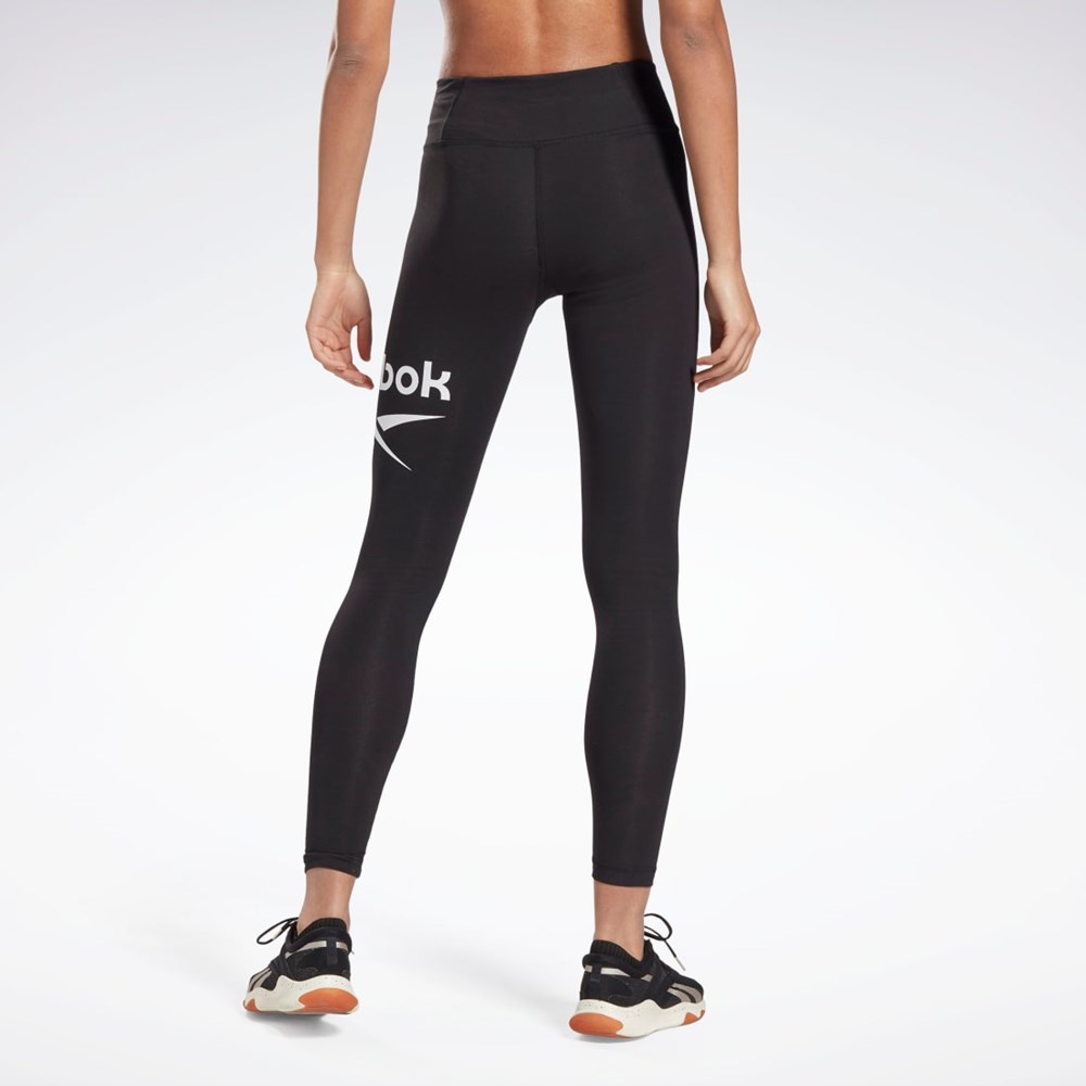 Reebok Reebok Identity Logo Leggings Black | GL2547