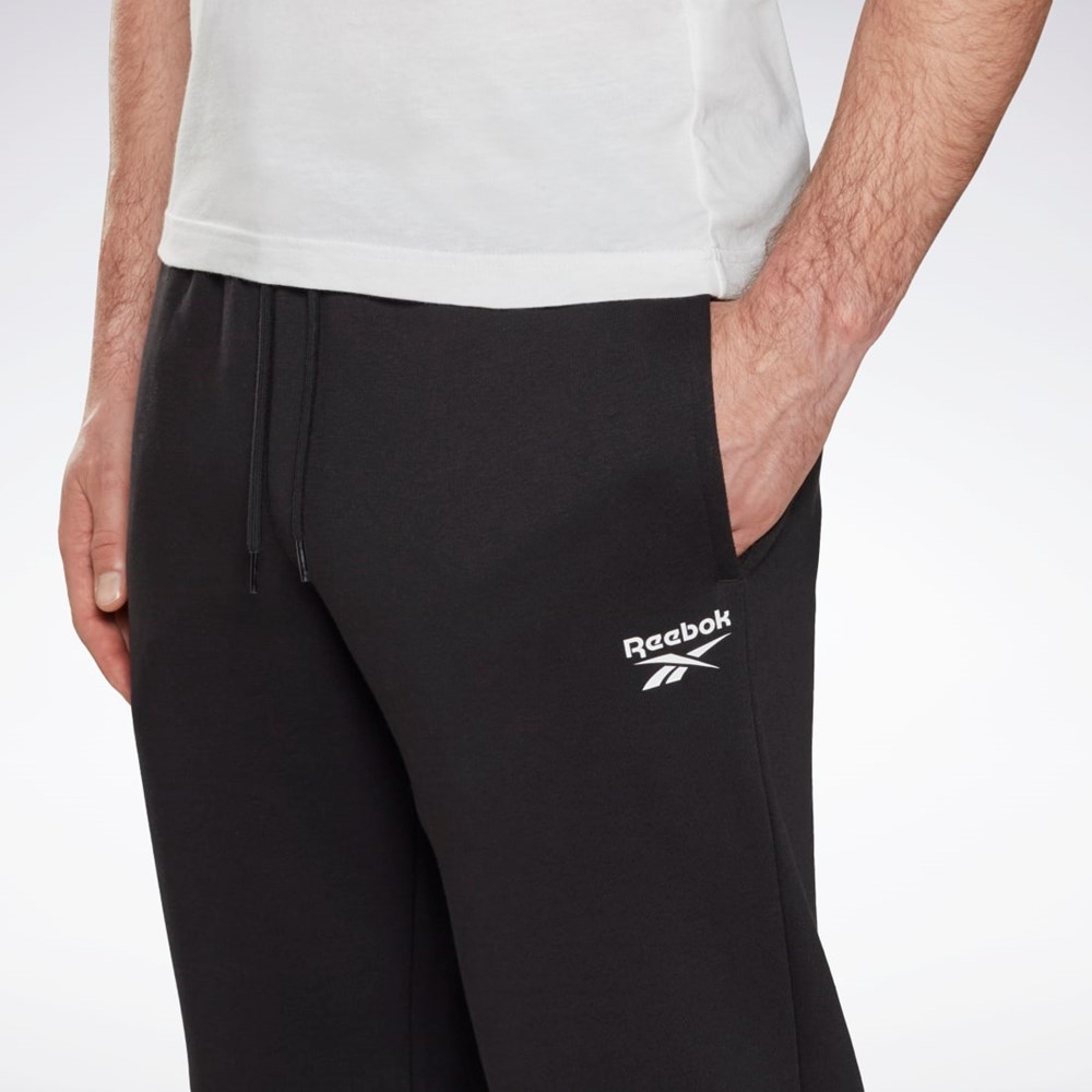 Reebok Reebok Identity Open Hem Pants Black | HH8331