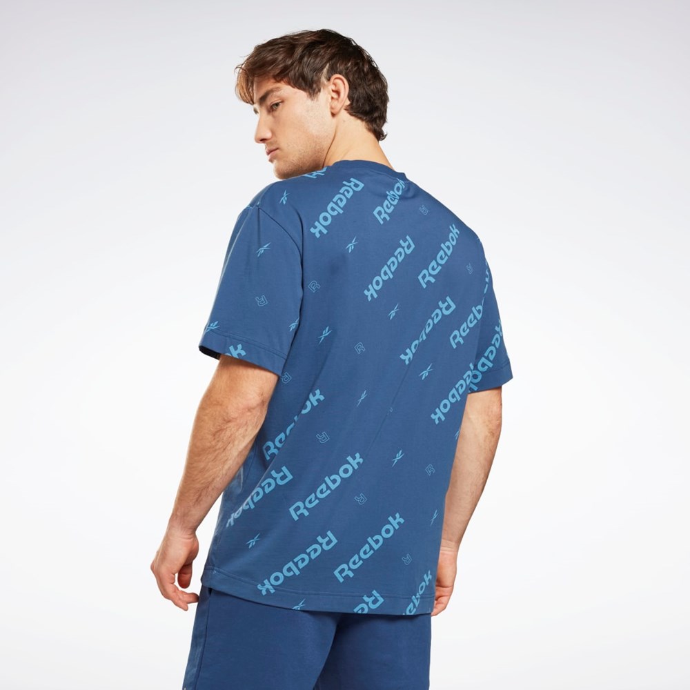 Reebok Reebok Identity T-Shirt Batik Blue | HB2146