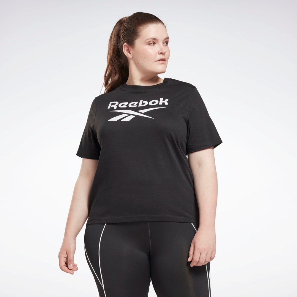 Reebok Reebok Identity T-Shirt (Plus Size) Black | H62527