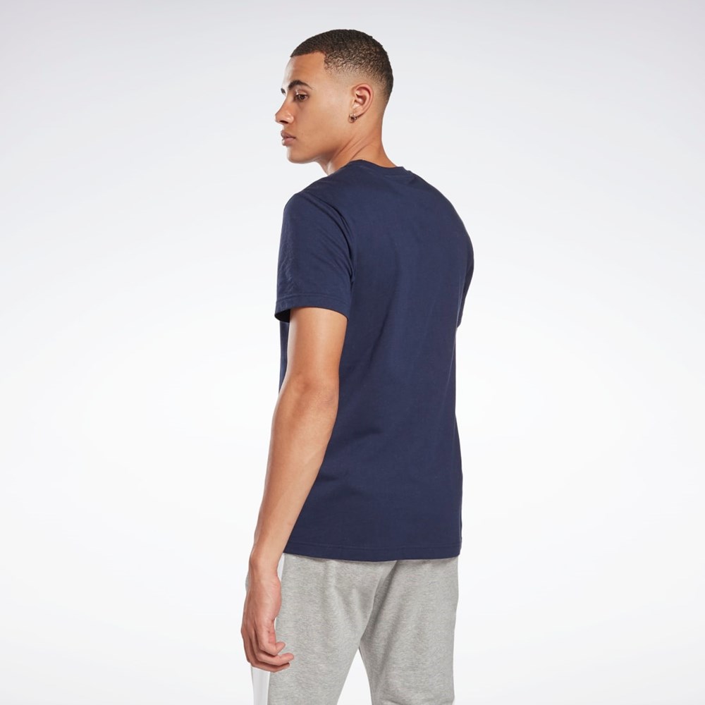 Reebok Reebok Identity T-Shirt Vector Navy | GJ0641