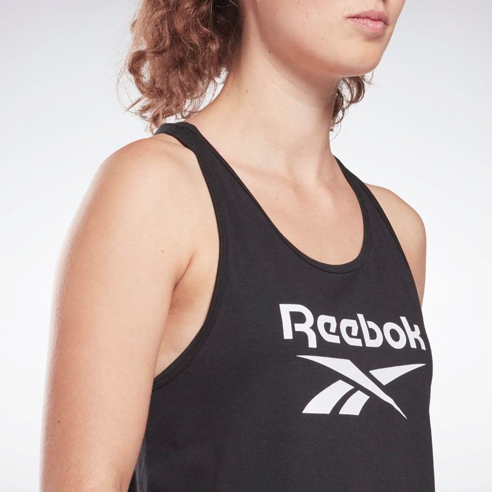 Reebok Reebok Identity Tank Top Black | HB2266