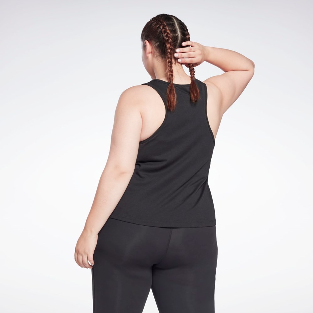 Reebok Reebok Identity Tank Top (Plus Size) Black | H62517