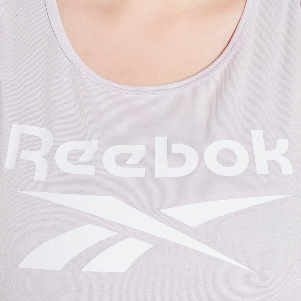 Reebok Reebok Identity Tank Top (Plus Size) Quartz Glow | H62518