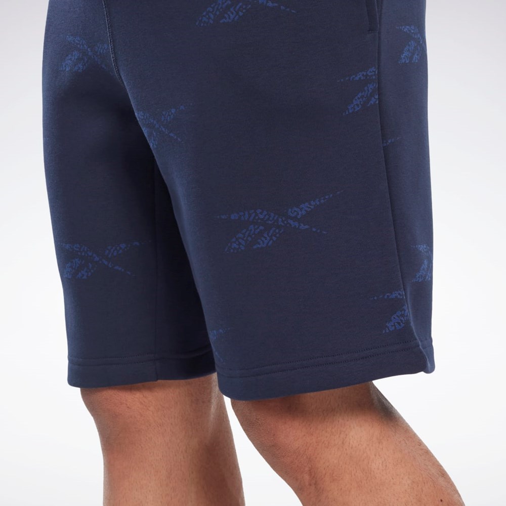 Reebok Reebok Identity Vector Fleece Shorts Vector Navy | HM9314