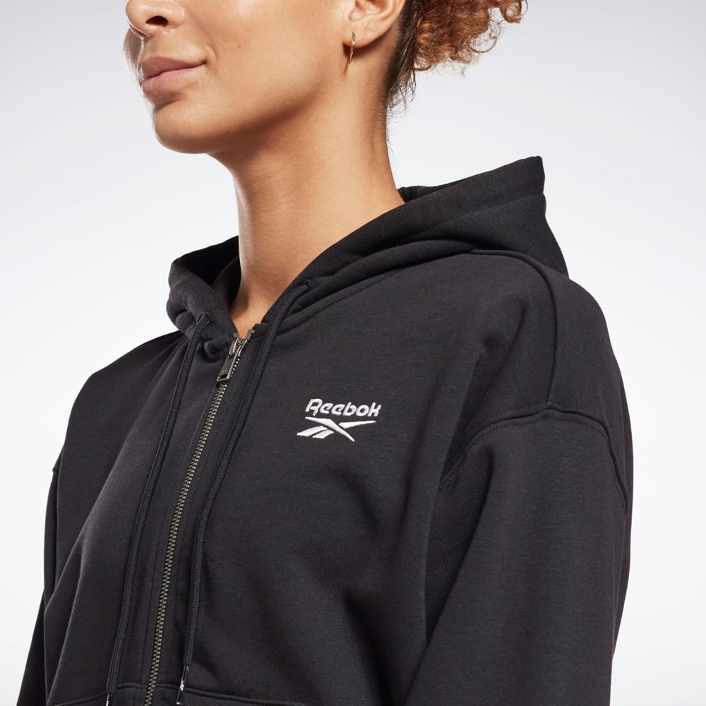 Reebok Reebok Identity Zip-Up Track Jacket Black | GL2561