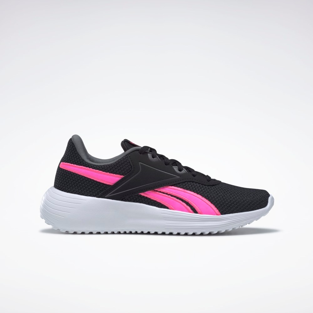 Reebok Reebok Lite 3 Running Shoes Core Black / Atomic Pink / Pure Grey 7 | GZ0237