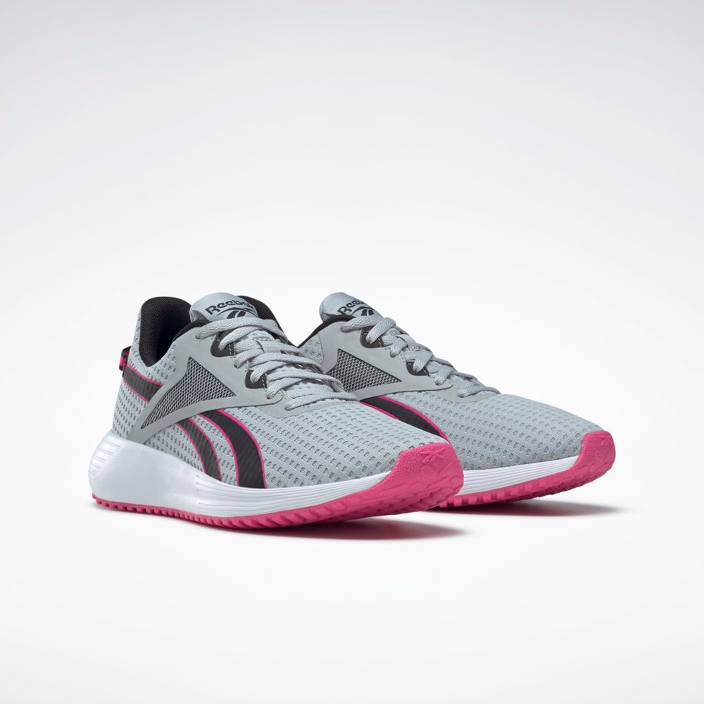 Reebok Reebok Lite Plus 3 Shoes Pure Grey 3 / Core Black / Proud Pink | GY3975