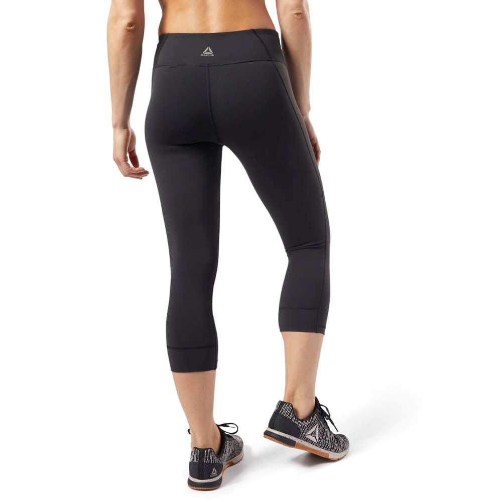 Reebok Reebok Lux 3/4 Length 2 Leggings Black | DY8149