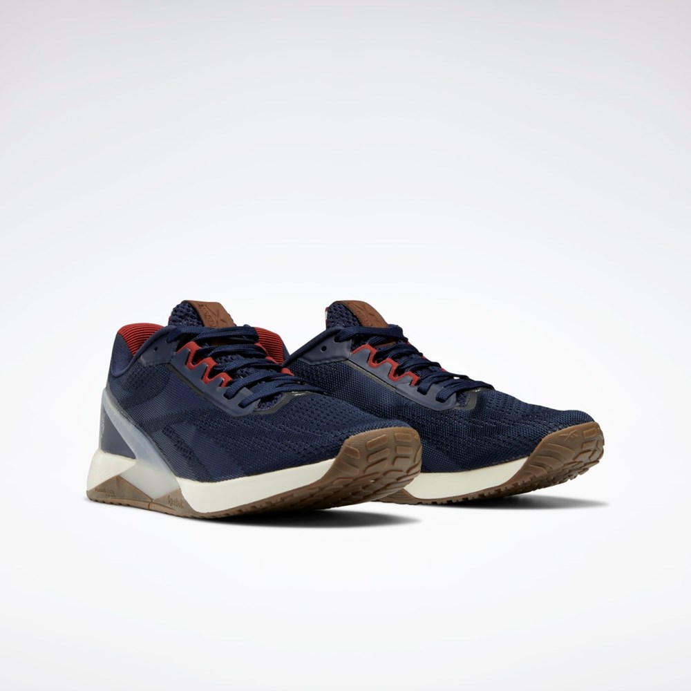 Reebok Reebok Nano X1 Shoes Vector Navy / Red Ember / Classic White | GZ1811