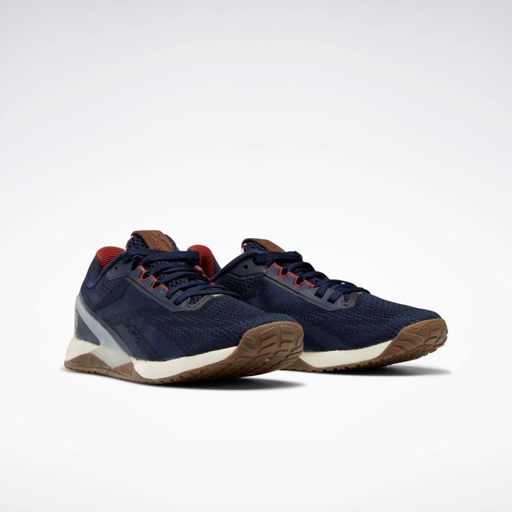 Reebok Reebok Nano X1 Shoes Vector Navy / Red Ember / Classic White | GZ1812