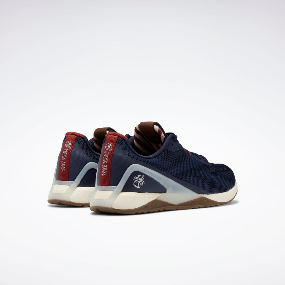 Reebok Reebok Nano X1 Shoes Vector Navy / Red Ember / Classic White | GZ1812