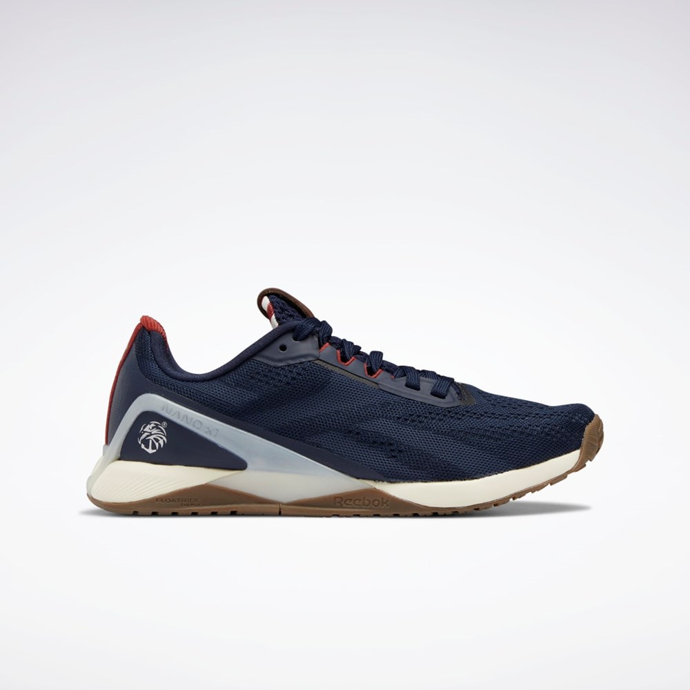 Reebok Reebok Nano X1 Shoes Vector Navy / Red Ember / Classic White | GZ1812