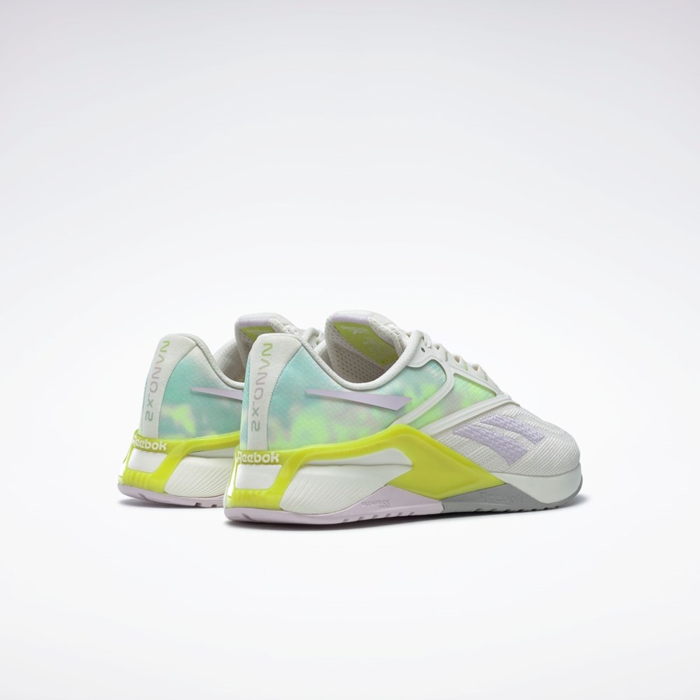 Reebok Reebok Nano X2 Training Shoes Chalk / Quartz Glow / Acid Yellow | GX0336