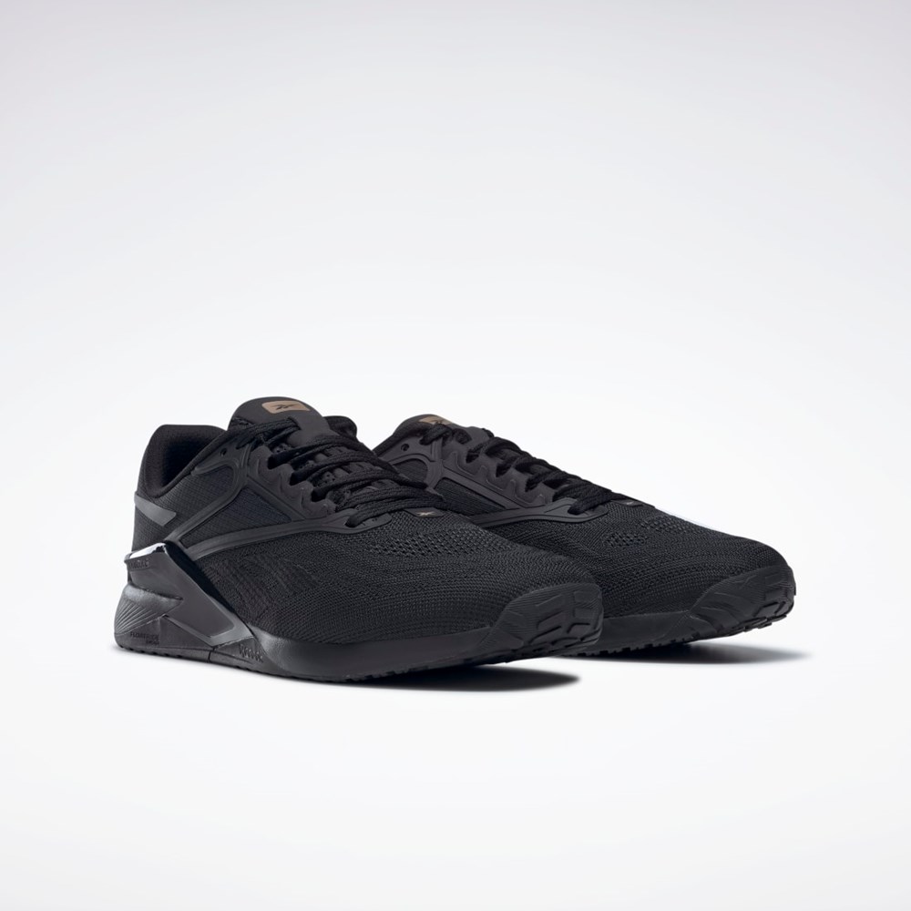 Reebok Reebok Nano X2 Training Shoes Core Black / Pure Grey 7 / Rose Gold | GY2290