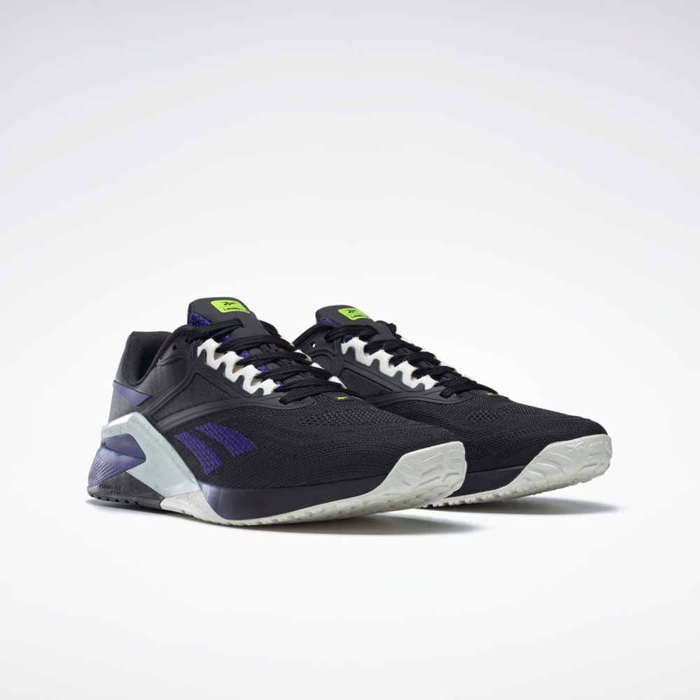 Reebok Reebok Nano X2 Training Shoes Les Mills® Core Black / Bold Purple / Chalk | HR1824