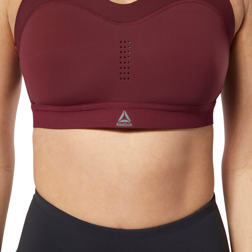 Reebok Reebok PureMove Bra Motion Sense ™ Maroon | EB8181