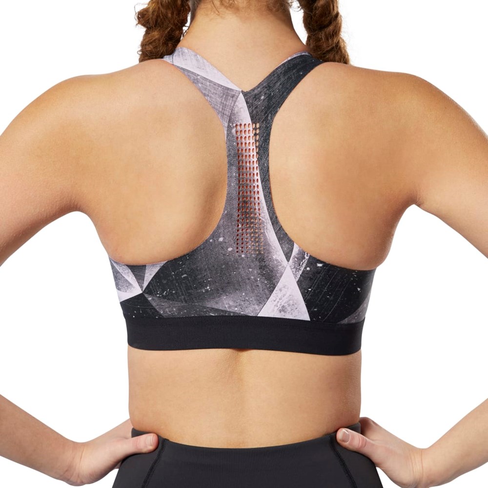 Reebok Reebok PureMove Bra - Shattered Ice Motion Sense ™ Black | DY8074