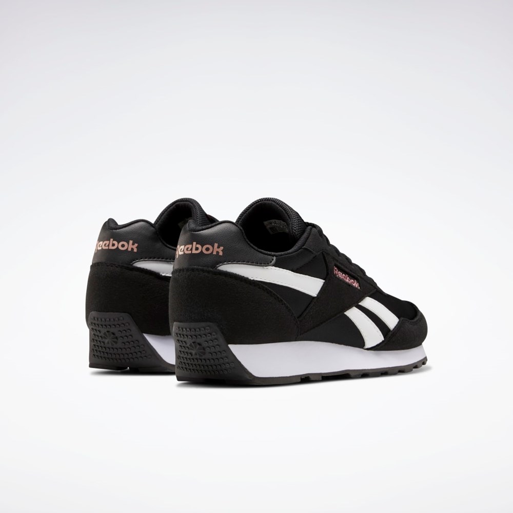 Reebok Reebok Rewind Run Shoes Core Black / White / Blush Metal | FX2957