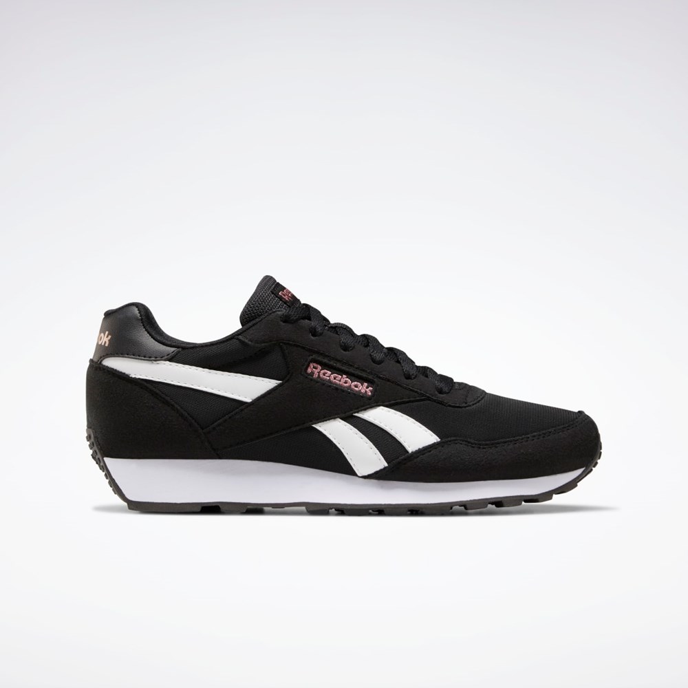 Reebok Reebok Rewind Run Shoes Core Black / White / Blush Metal | FX2957