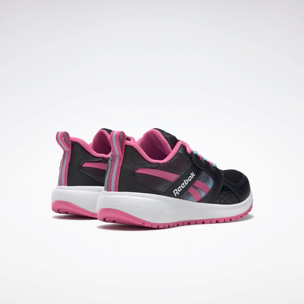 Reebok Reebok Road Supreme 2 Shoes - Preschool Core Black / True Pink / Digital Blue | G57454