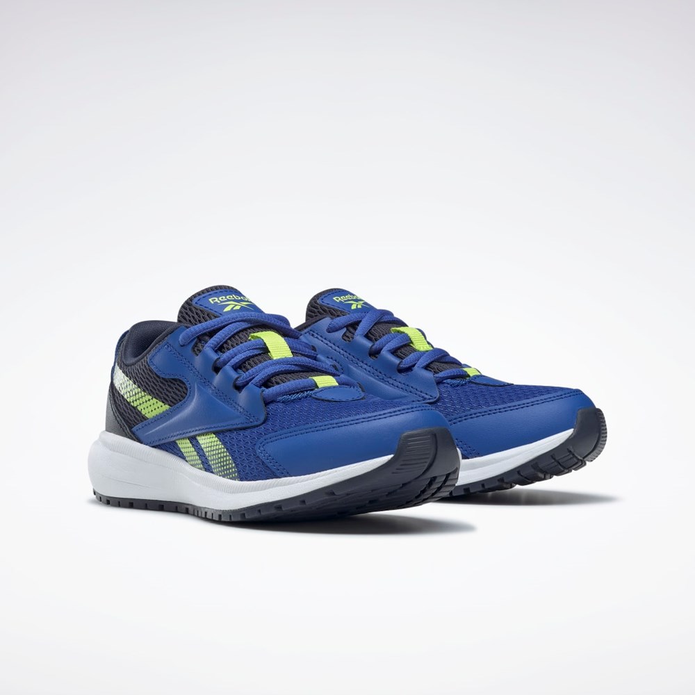 Reebok Reebok Road Supreme 3 Shoes - Preschool Court Blue / Vector Navy / Acid Yellow | GW0055