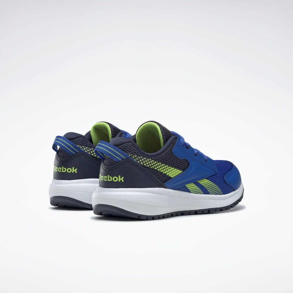 Reebok Reebok Road Supreme 3 Shoes - Preschool Court Blue / Vector Navy / Acid Yellow | GW0055