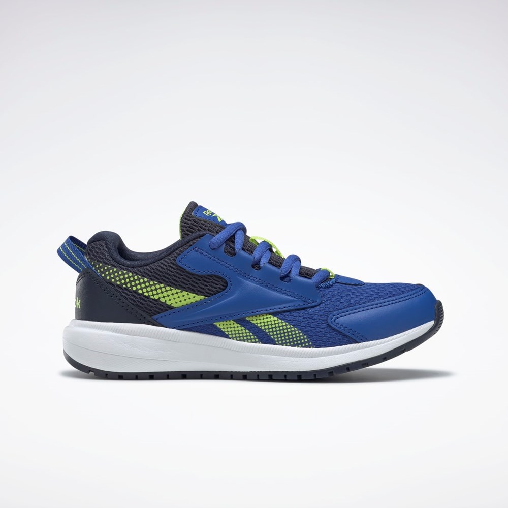 Reebok Reebok Road Supreme 3 Shoes - Preschool Court Blue / Vector Navy / Acid Yellow | GW0055