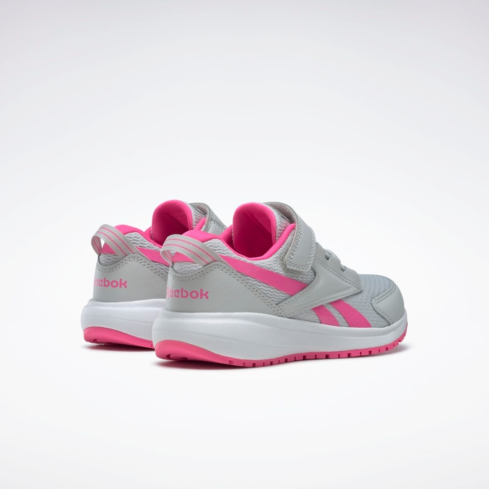 Reebok Reebok Road Supreme 3 Shoes - Preschool Pure Grey 2 / Atomic Pink / Ftwr White | GX3996