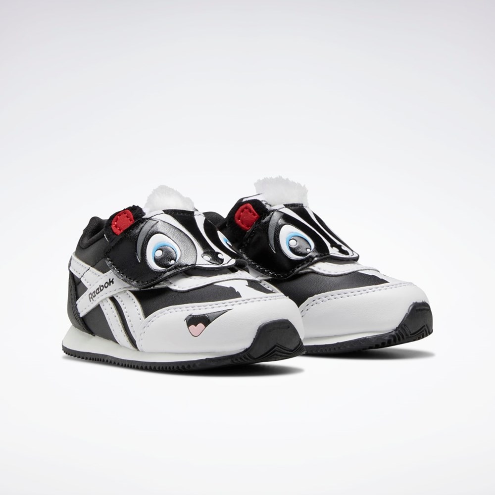 Reebok Reebok Royal Classic Jogger 2 KC Shoes - Toddler Core Black / Ftwr White / Flash Red | GW3766