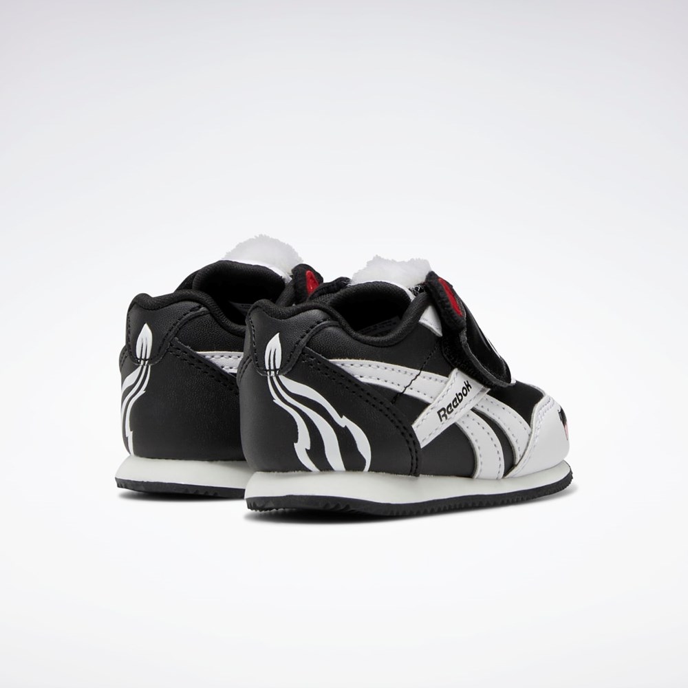 Reebok Reebok Royal Classic Jogger 2 KC Shoes - Toddler Core Black / Ftwr White / Flash Red | GW3766