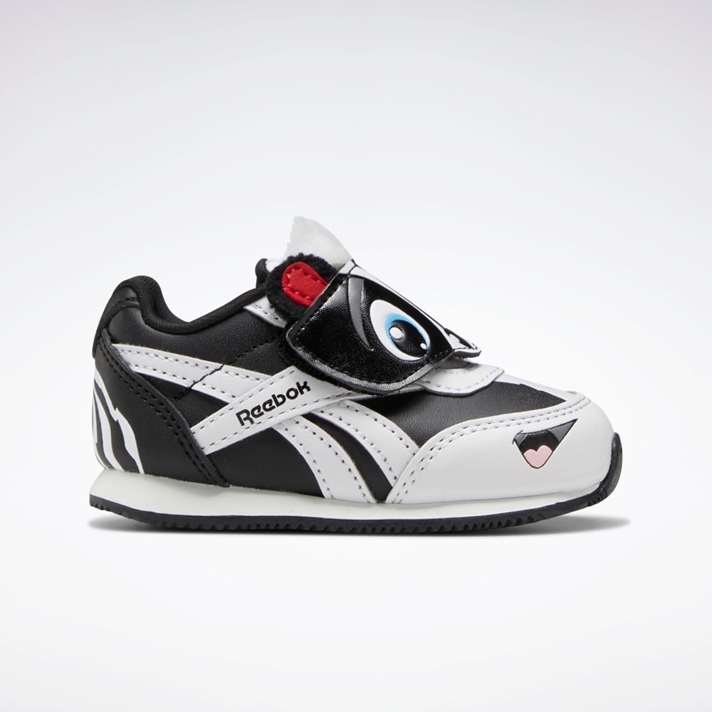 Reebok Reebok Royal Classic Jogger 2 KC Shoes - Toddler Core Black / Ftwr White / Flash Red | GW3766