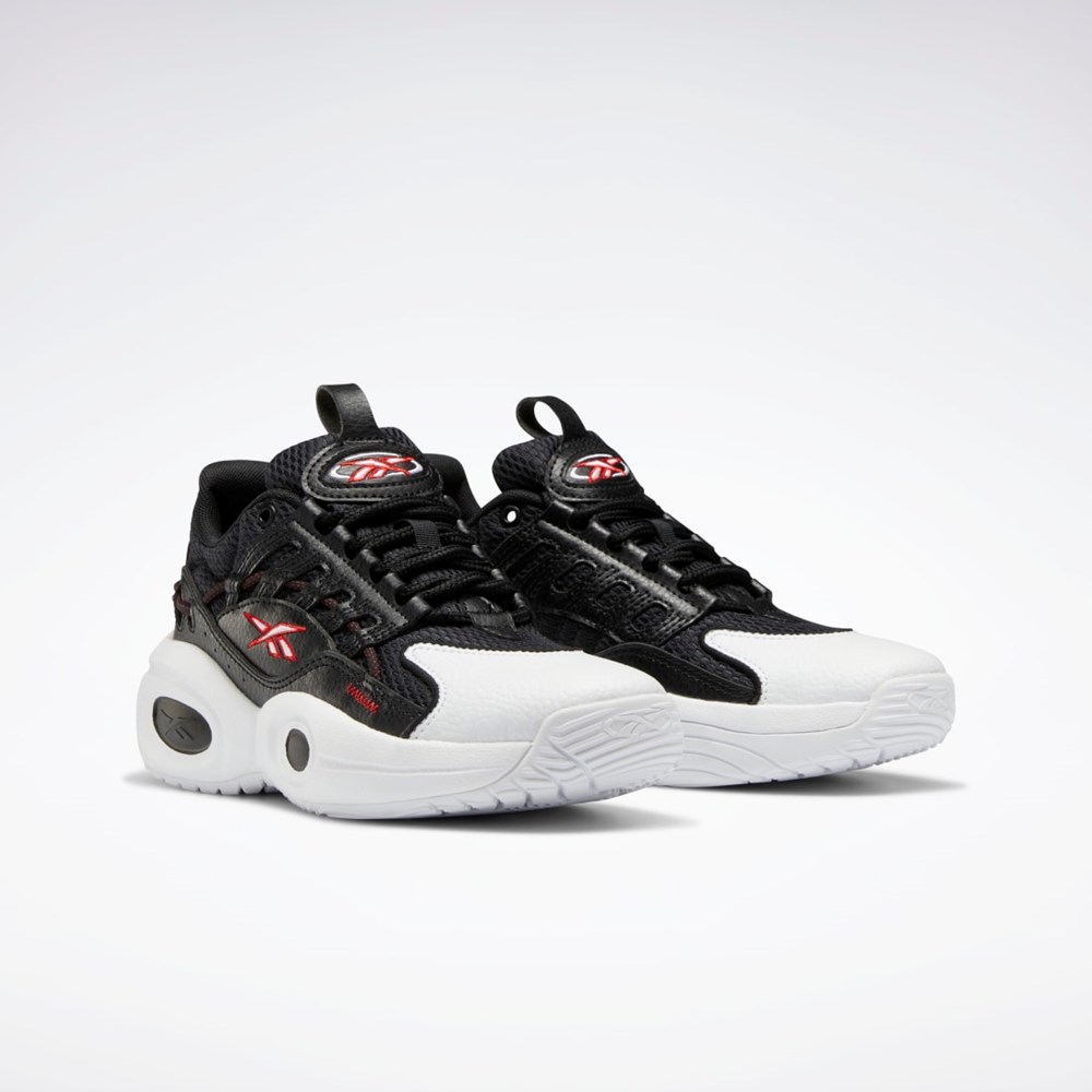 Reebok Reebok Solution Mid Basketball Shoes - Grade School Core Black / Ftwr White / Vector Red | GY9871