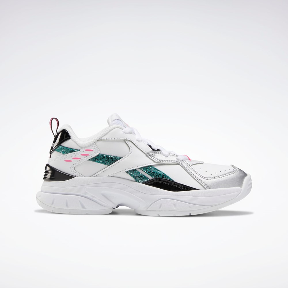 Reebok Reebok Xeona Shoes - Preschool White / Black / Totally Teal | FW8432