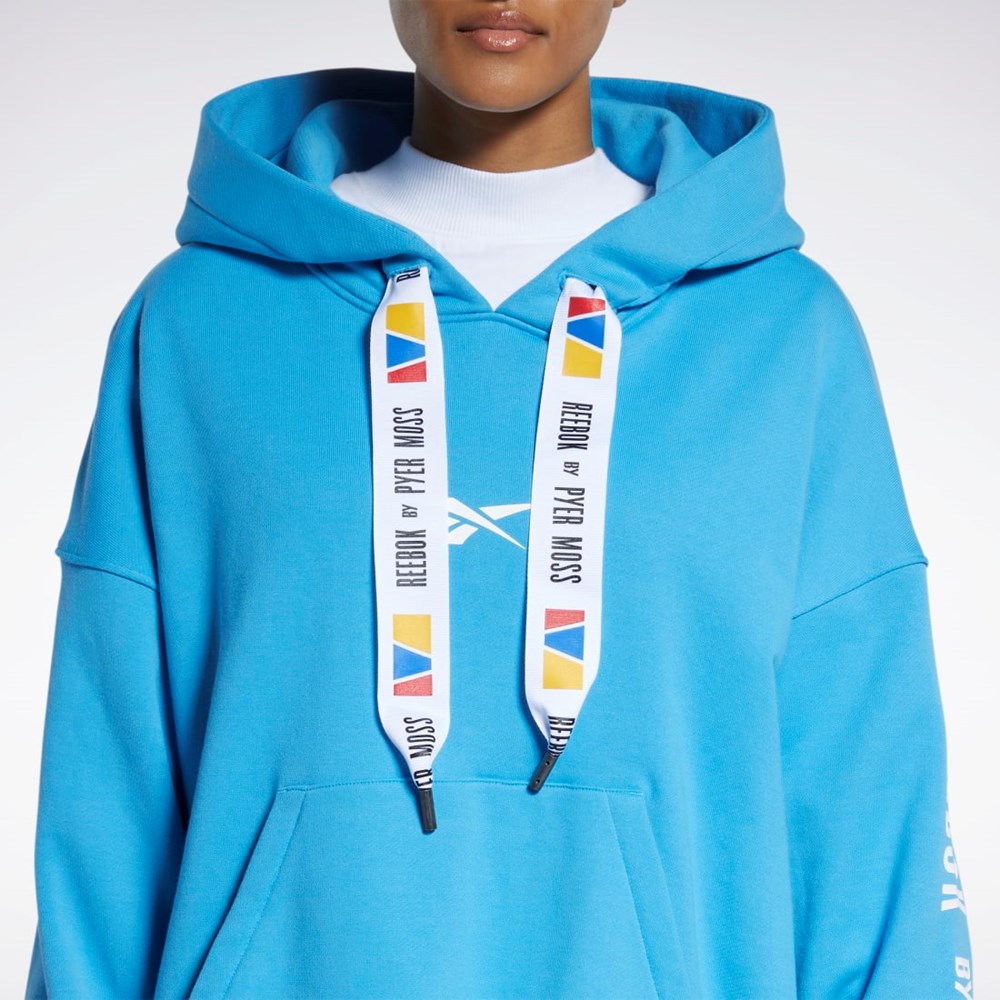 Reebok Reebok by Pyer Moss Hoodie Always Blue | HE6031