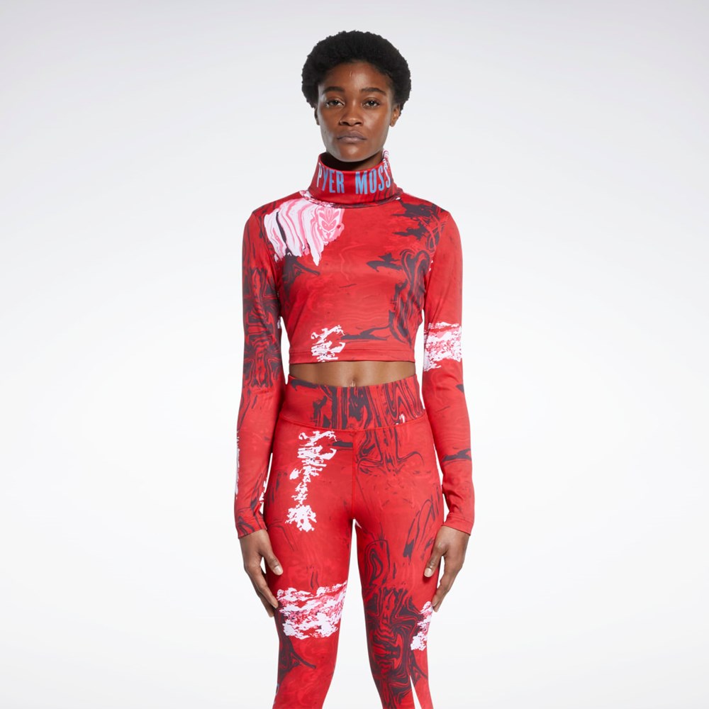 Reebok Reebok by Pyer Moss Long Sleeve T-Shirt Primal Red | HE6028