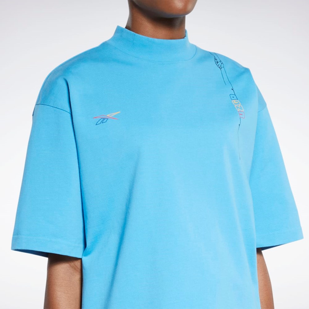 Reebok Reebok by Pyer Moss Tee Always Blue / Always Blue | HE6037