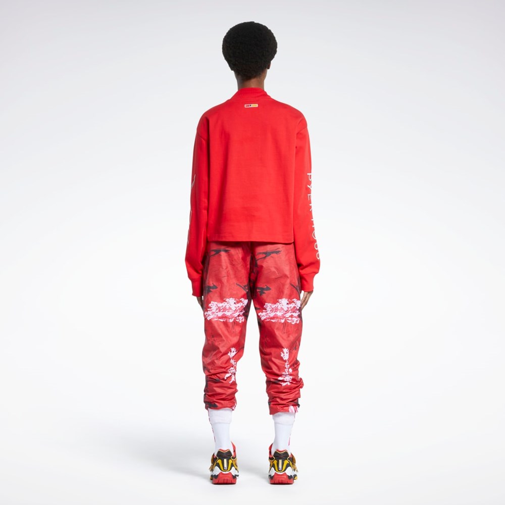 Reebok Reebok by Pyer Moss Turtleneck Long Sleeve T-Shirt Primal Red | HE6043