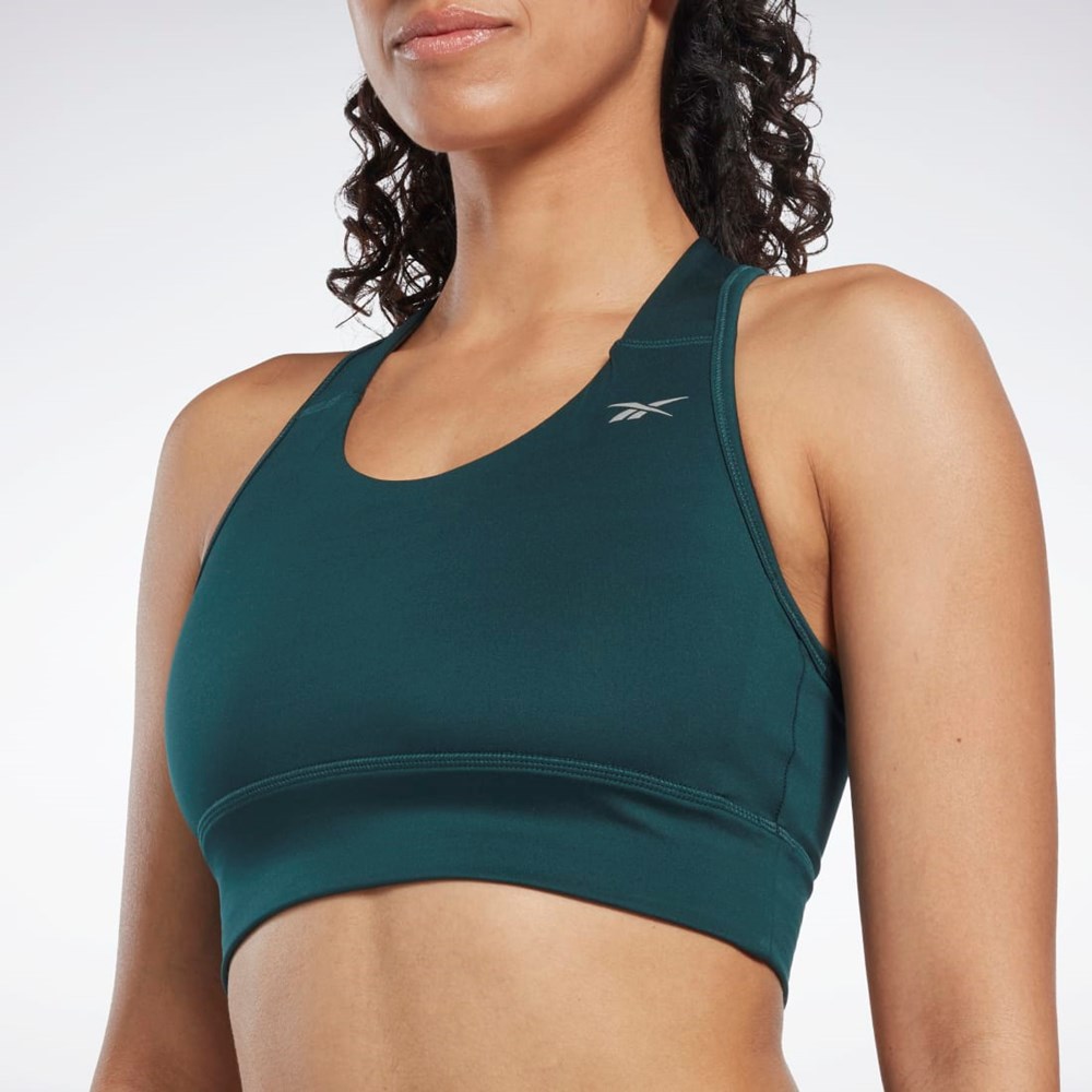 Reebok Running Essentials High-Impact Bra Forest Green | HK4774