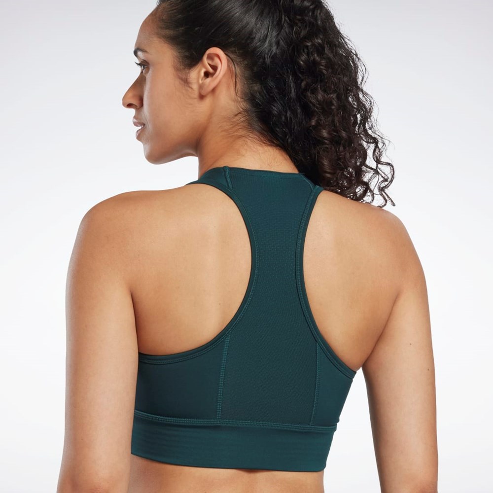 Reebok Running Essentials High-Impact Bra Forest Green | HK4774