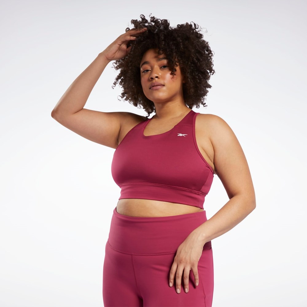 Reebok Running Essentials Sports Bra (Plus Size) Punch Berry | GR9281