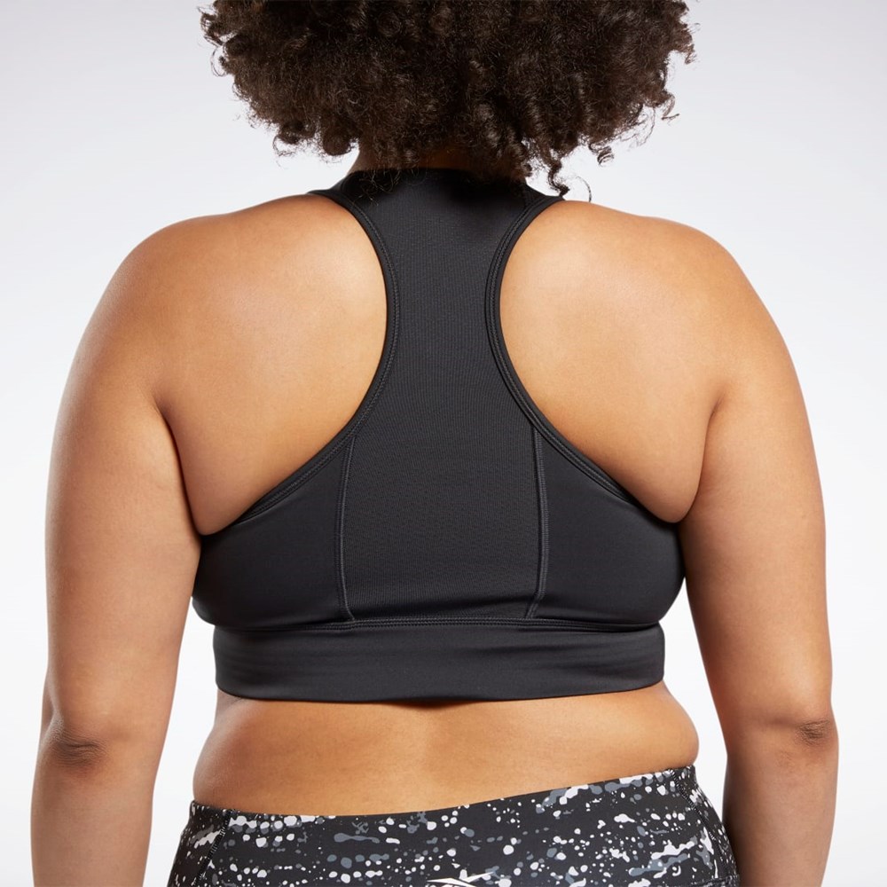 Reebok Running Essentials Sports Bra (Plus Size) Night Black | GR9283