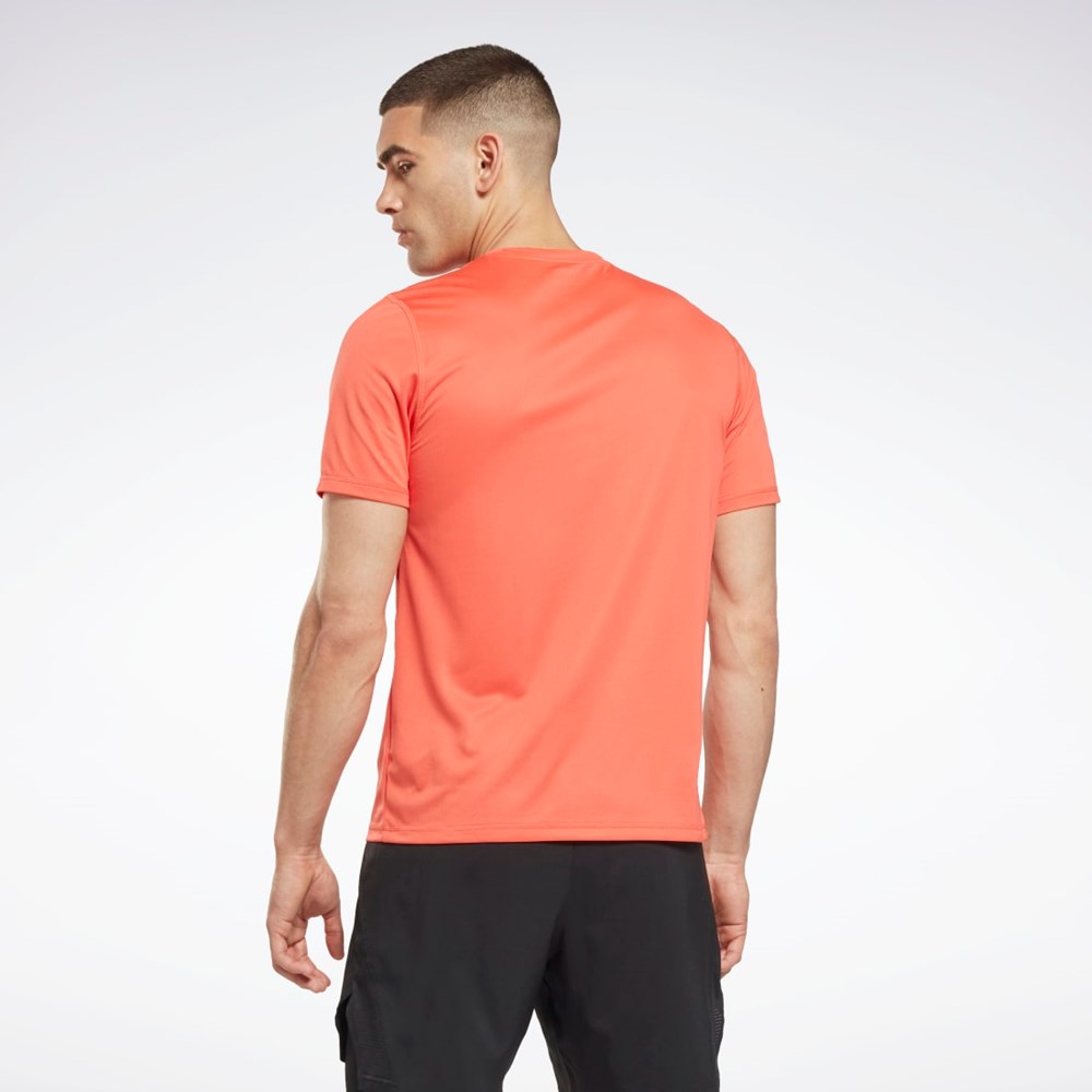 Reebok Running Graphic T-Shirt Semi Orange Flare | HP1822