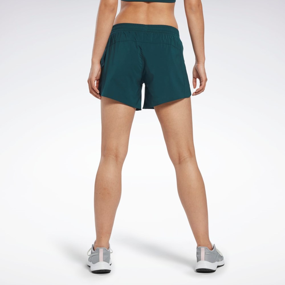 Reebok Running Shorts Forest Green | HK4766