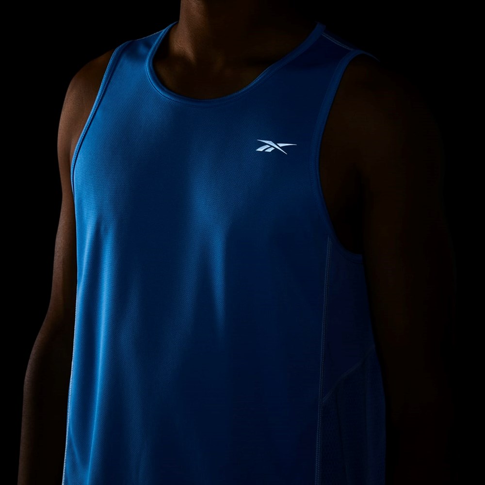 Reebok Running Speedwick Singlet Essential Blue | HA9066