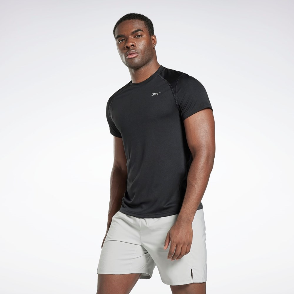 Reebok Running Speedwick T-Shirt Black | HG6739