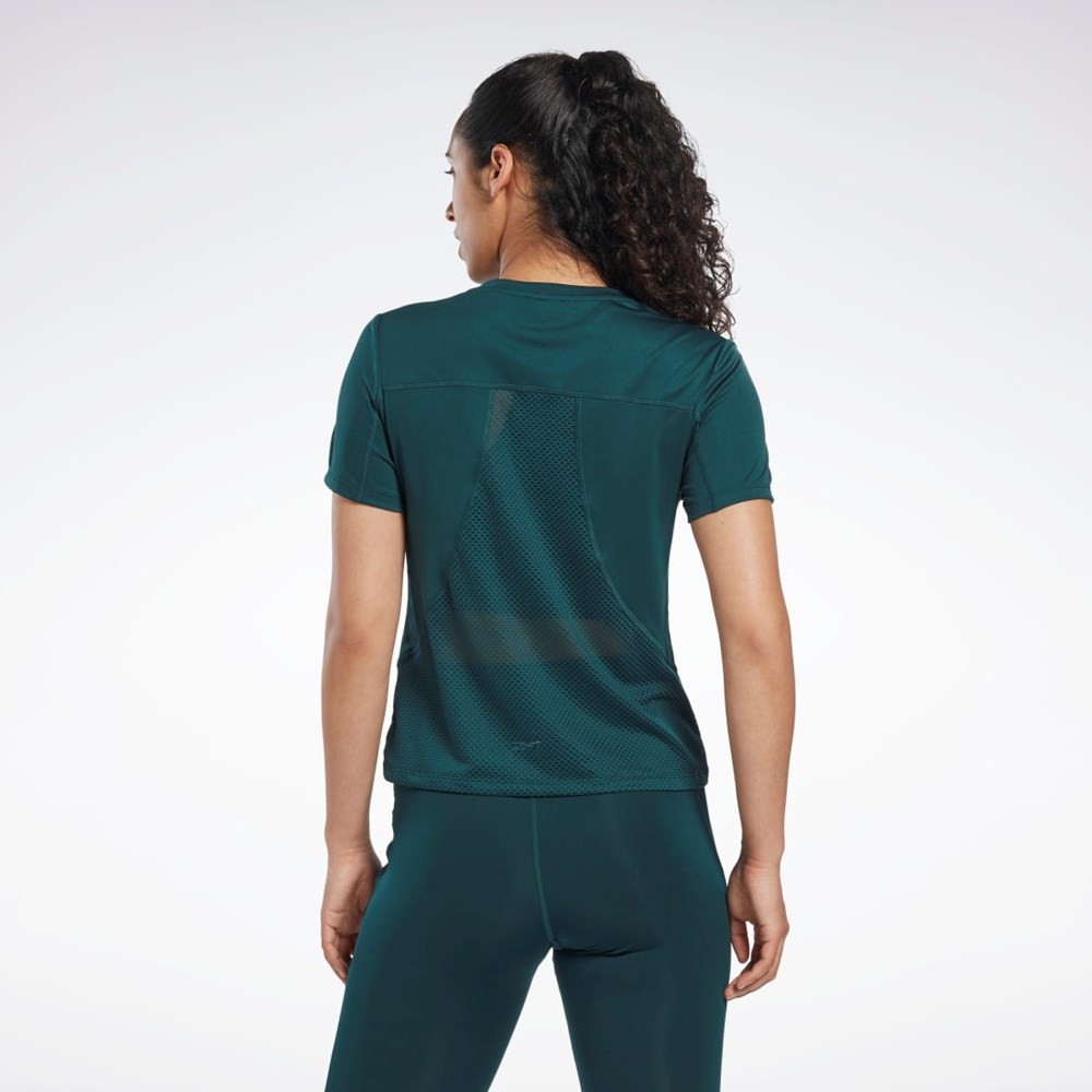 Reebok Running Speedwick T-Shirt Forest Green | HK4772